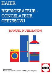 Haier CFE635CJRU Serie Mode D'emploi