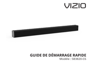 Vizio SB3820-C6 Guide De Démarrage Rapide