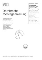 Dornbracht 33 505 811-FF 0010 Instructions De Montage