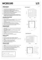 Baltic Connexions Oü WC201100 Instructions De Montage