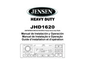 Jensen JHD1620 Guide D'installation Et D'operation