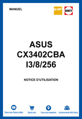 Asus CX3402CBA I3/8/256 Manuel Électronique