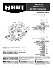 Hart HPCS75 Manuel D'utilisation