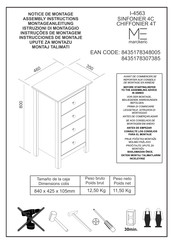 ME MARCKERIC Berna I-4563 Notice De Montage