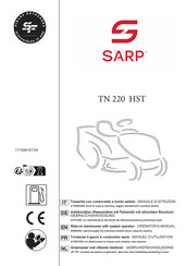 SARP TN 220 HST Manuel D'utilisation