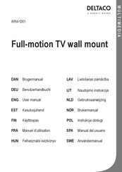 Nordic Deltaco ARM-1201 Manuel D'utilisation