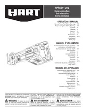 Hart HPRS011 20V Manuel D'utilisation