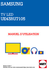 Samsung UE43RU7105 Manuel