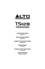 Alto Professional TS112W TRUESONIC Guide D'utilisation Rapide