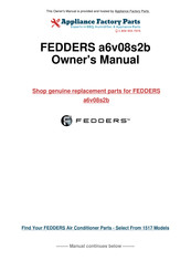 Fedders A6V08S2B Mode D'emploi