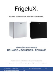 Frigelux RCU48BES Manuel D'utilisation