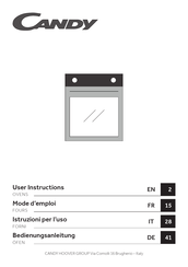 Candy IDEA FIDC N265 Mode D'emploi