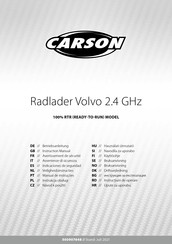 Carson Radlader Volvo 2.4 GHz Mode D'emploi