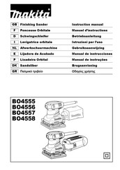 Makita BO4557 Manuel D'instructions