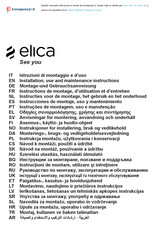 Elica Nero 90 Instructions De Montage, D'utilisation Et D'entretien