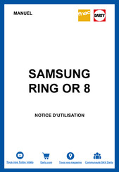 Samsung RING OR 8 Guide Utilisateur