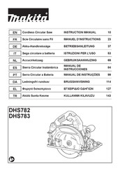 Makita DHS782 Manuel D'instructions