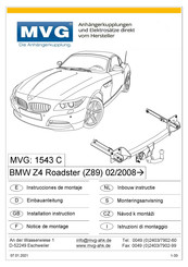 MVG 1543 C Notice De Montage