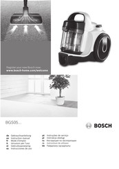 Bosch BGS05A221 Mode D'emploi