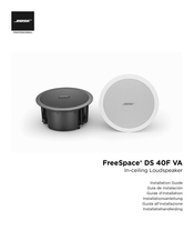 Bose Professional FreeSpace DS 40F VA Guide D'installation