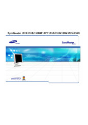 Samsung SyncMaster 151BM Guide De L'utilisateur