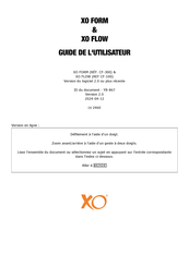 Xo CF-300 Guide De L'utilisateur