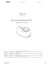 3Gen DermLite HandyScope Description Technique