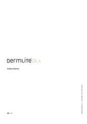 Dermlite DL4 Instructions