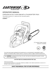 EarthWise LCS34014 Manuel D'utilisation