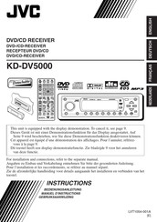 JVC KD-DV5000 Manuel D'instructions