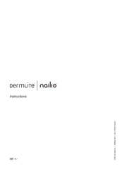 Dermlite Nailio Instructions