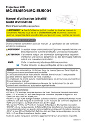 Maxell MC-EU4501 Manuel D'utilisation