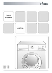 FAURE FWG 3125 Notice D'utilisation
