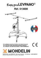 MONDELIN Easy pro LEVPANO 513600 Notice D'instructions