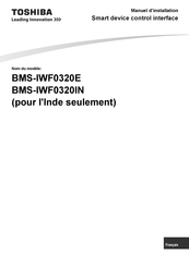 Toshiba BMS-IWF0320IN Manuel D'installation