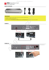 NAD Masters Série Guide D'installation Rapide