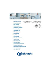 Bauknecht COMPACT EASYTRONIC MW 44 Mode D'emploi