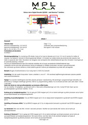 MPL QX2020 Mode D'emploi