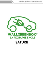 Wallbox WALLGREENBOX Saturn Instructions D'installation Et D'utilisation