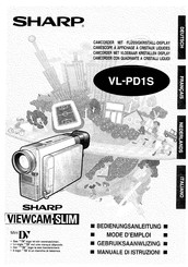 Sharp VL-PD1S Mode D'emploi