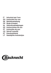 Bauknecht BVH65 Mode D'emploi