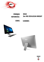 Asus Zen AiO ZN241ICUK-RA016T Guide De L'utilisateur