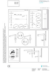 Pressalit Care Indivo RK1101 Instructions De Montage