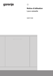 Gorenje GV671C60 Notice D'utilisation