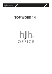 hjh OFFICE TOP WORK 14 I Instructions De Montage