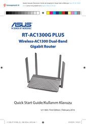 Asus RT-AC1300G PLUS Guide De Démarrage Rapide