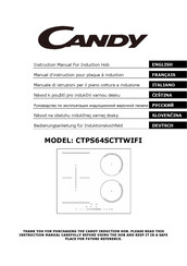 Candy CTPS64SCTTWIFI Manuel D'instructions