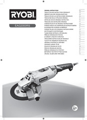 Ryobi EAG2000RS Traduction Des Instructions Originales