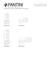 Fantini Rubinetti EASYFIX W213U Instructions De Montage