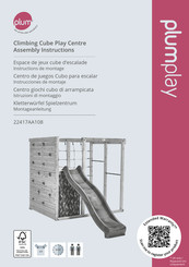 Plum Play Climbing Cube Play Centre Instructions De Montage